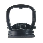 Powerful suction cup for lifting the display - phone screen, black color